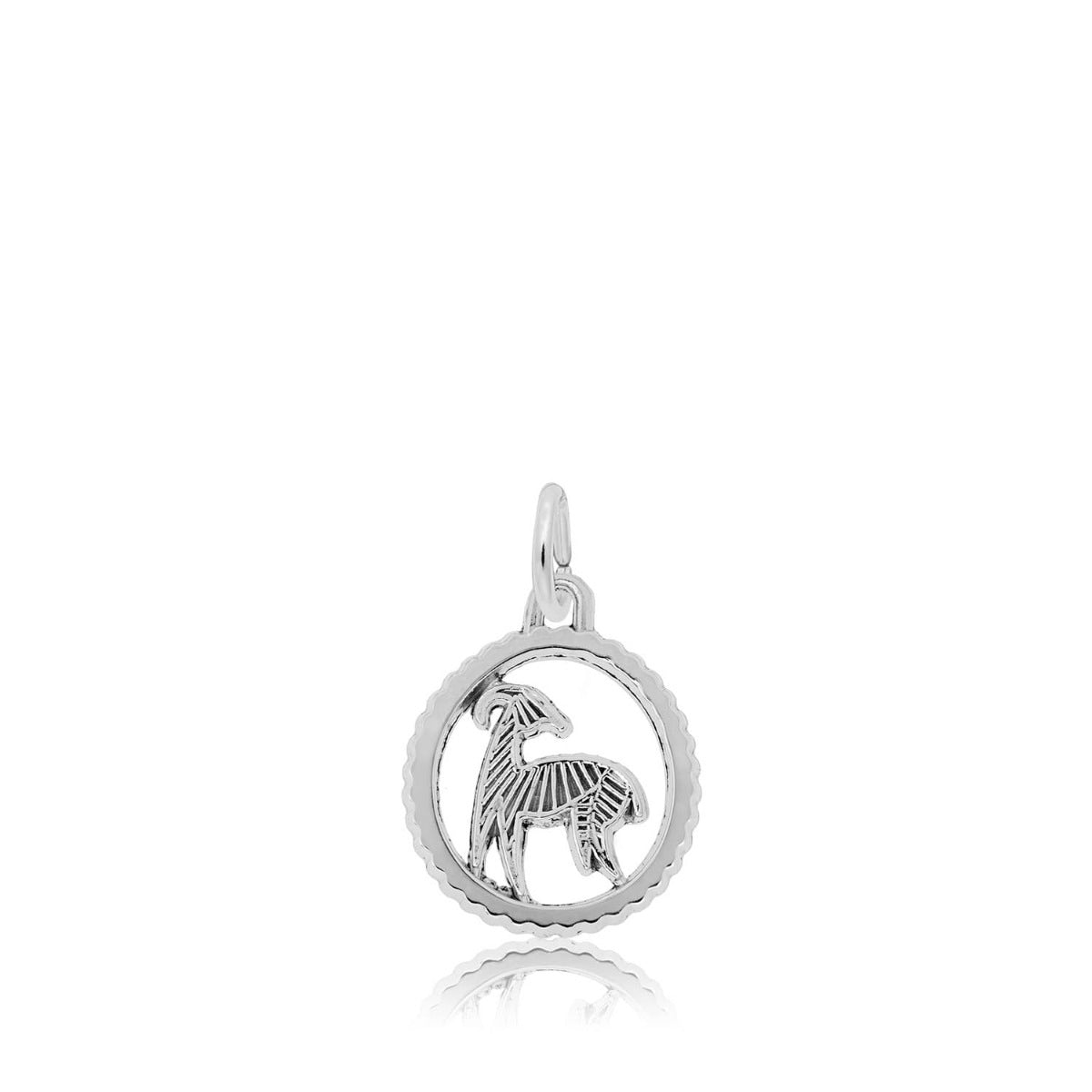 Aries Charm in Sterling Silver