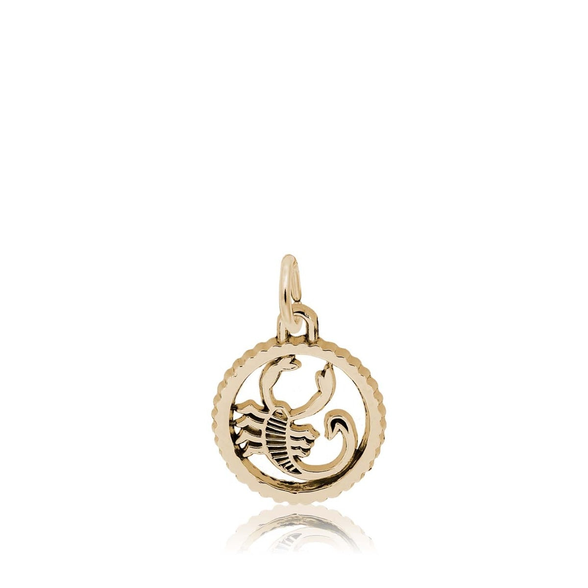 Scorpio Charm in 14K Yellow Gold
