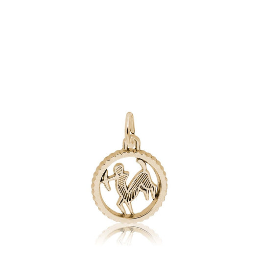 Sagittarius Charm in 14K Yellow Gold