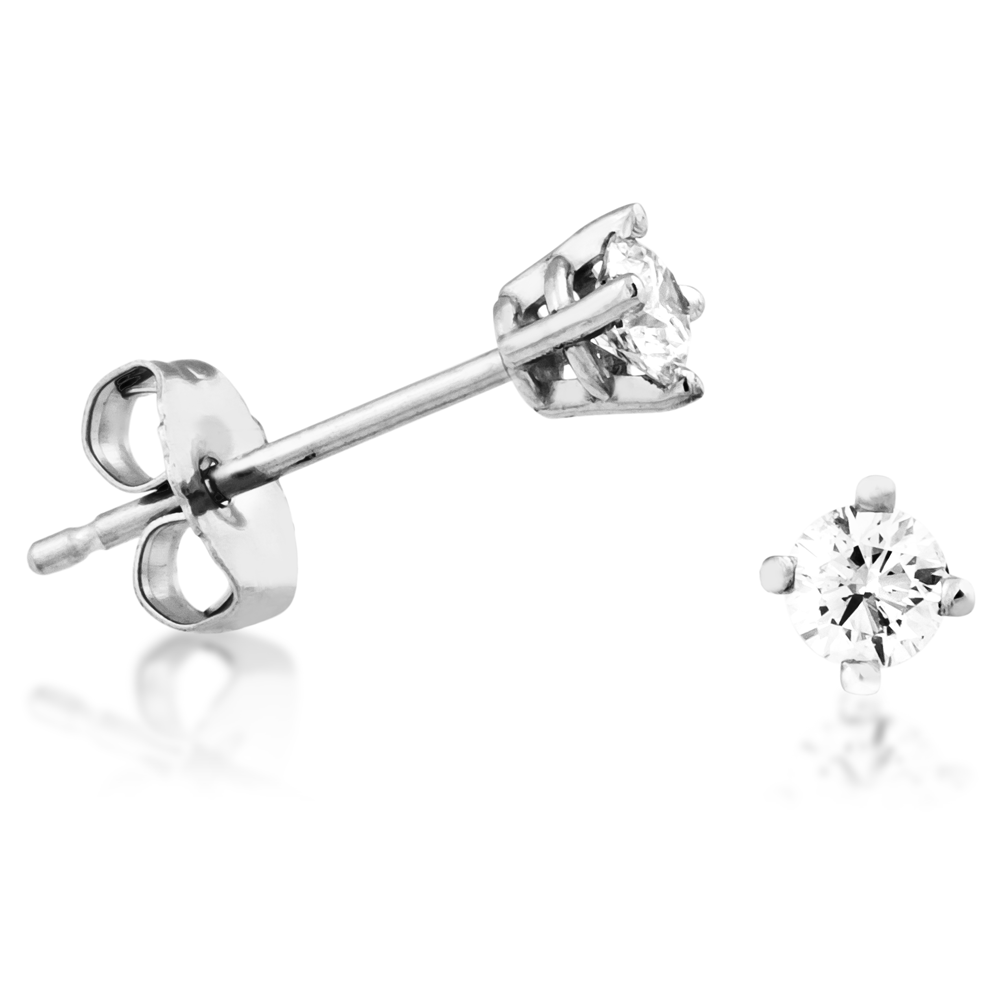 1/4 ct. tw. AAA Quality Diamond Stud Earrings