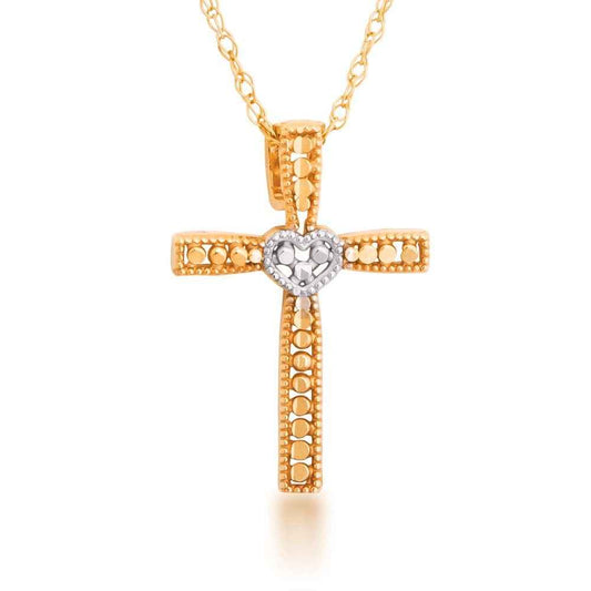 Yellow Gold Cross Pendant