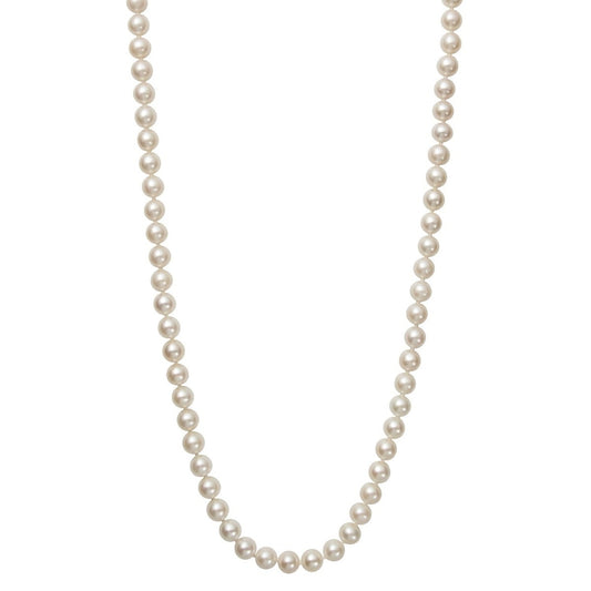 6.5-7mm 18-inch Cultured Akoya Pearl Strand Necklace in 14K White Gold