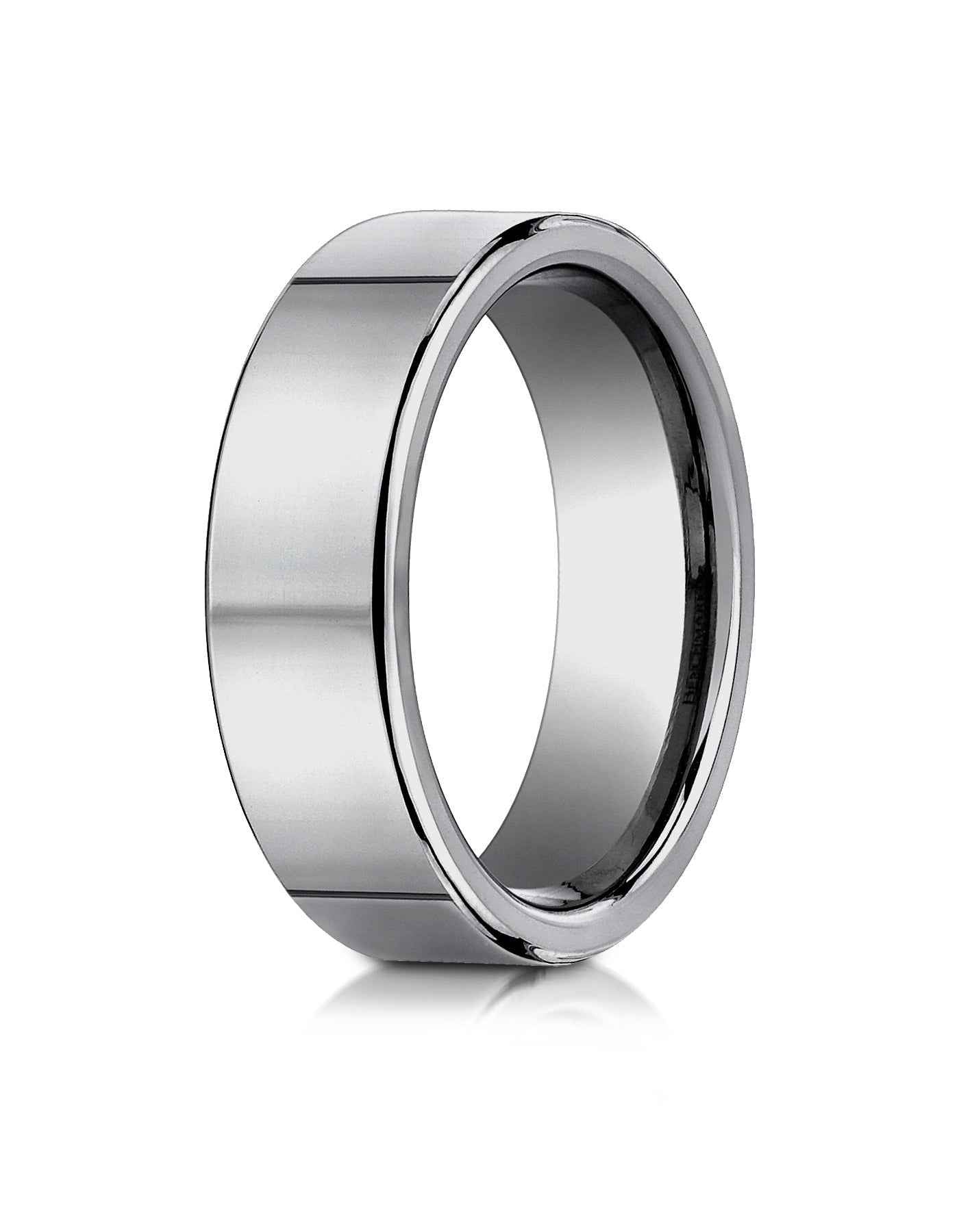 BENCHMARK Mens 7MM Tungsten Wedding Band close-up detail (2)