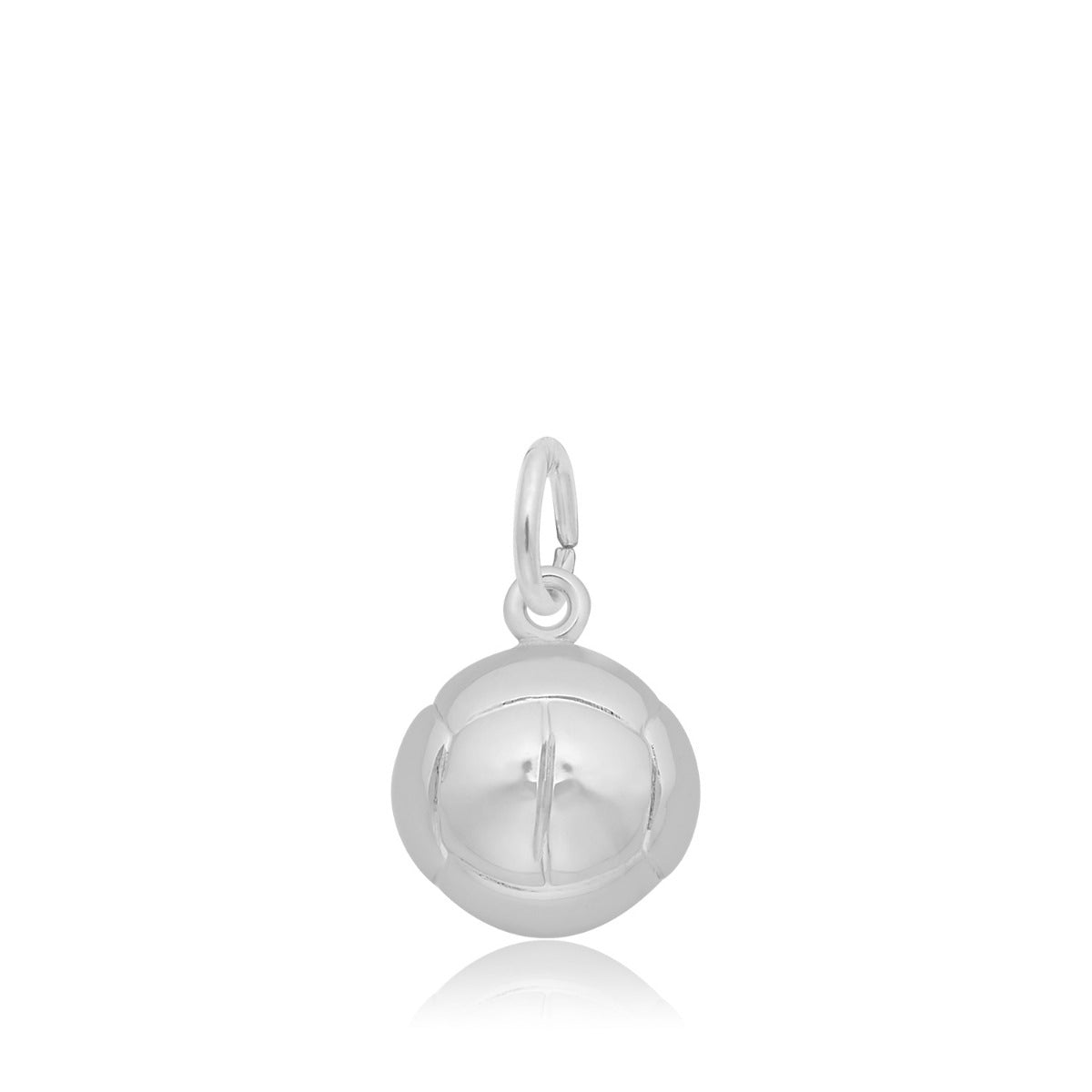 Volleyball Charm in Sterling Silver