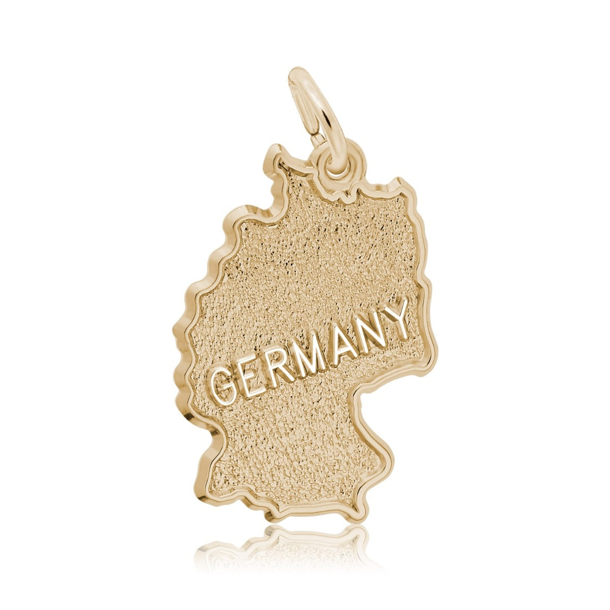 Germany Charm in 14K Yellow Gold