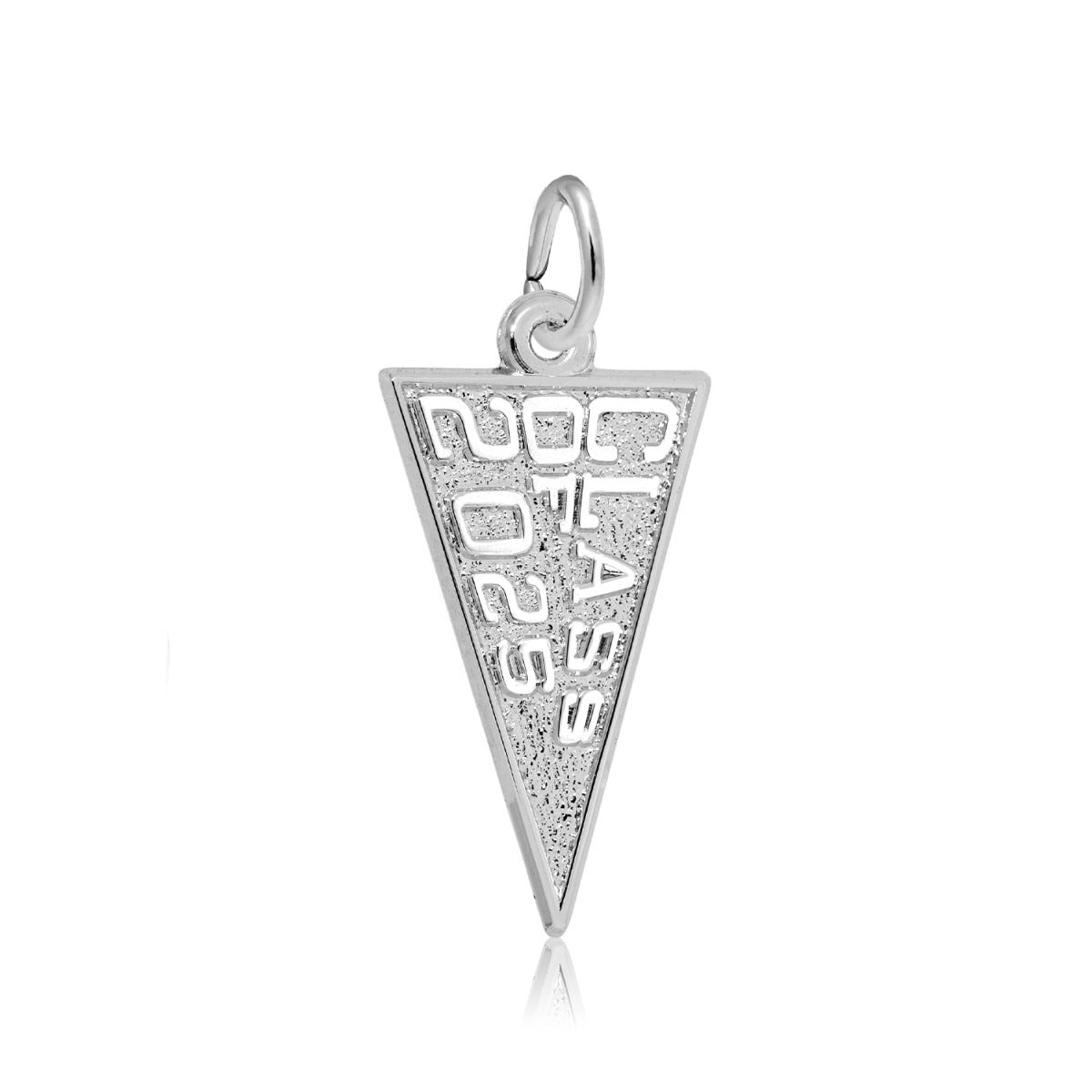 Class of 2025 Pennant Charm in Sterling Silver