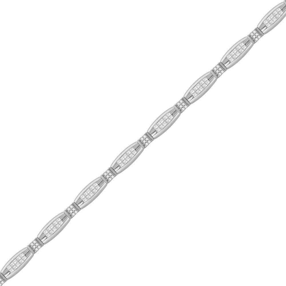 Diamond Tennis Bracelet in 14K White Gold