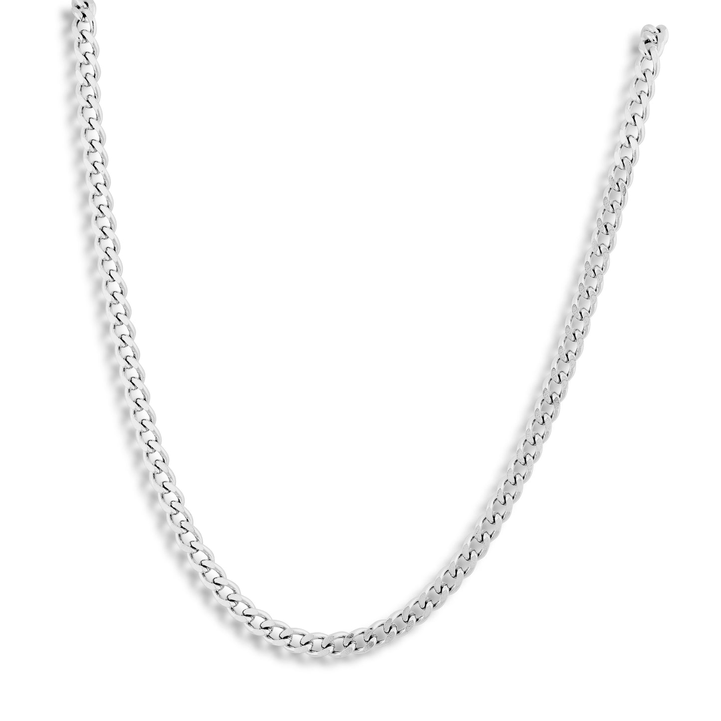24-inch Curb Link Chain in Stainless Steel