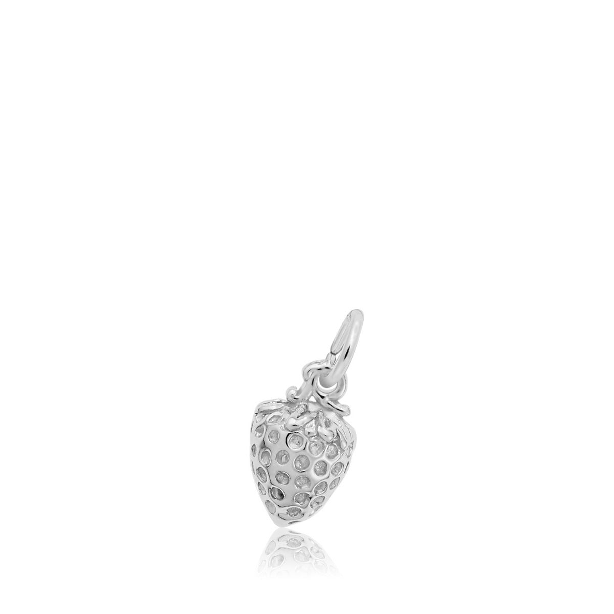 Strawberry Charm in Sterling Silver
