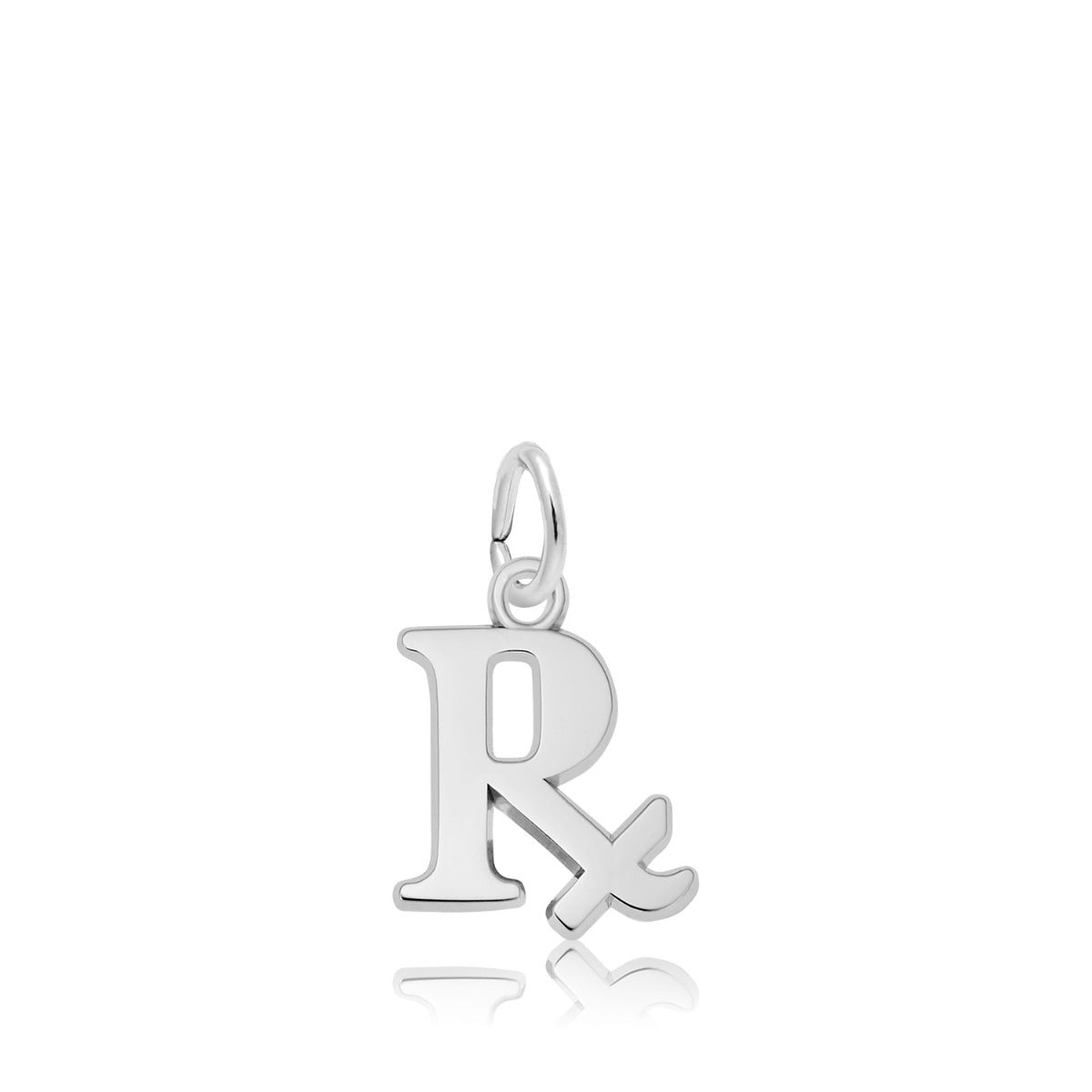 Pharmacy Prescription Charm in Sterling Silver