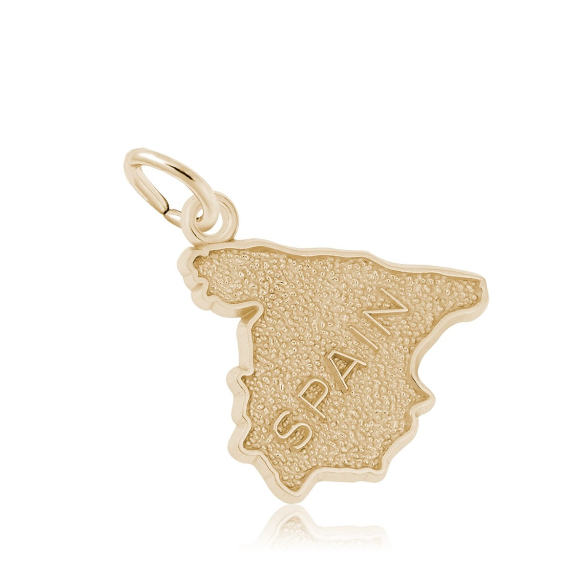 Spain Charm in 14K Yellow Gold