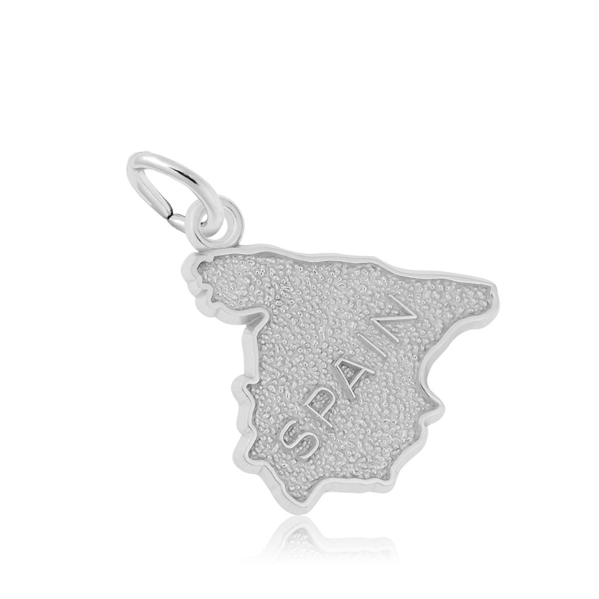 Spain Charm in Sterling Silver