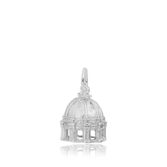 St. Peterâ€™s Basilica Cupola Charm in Sterling Silver