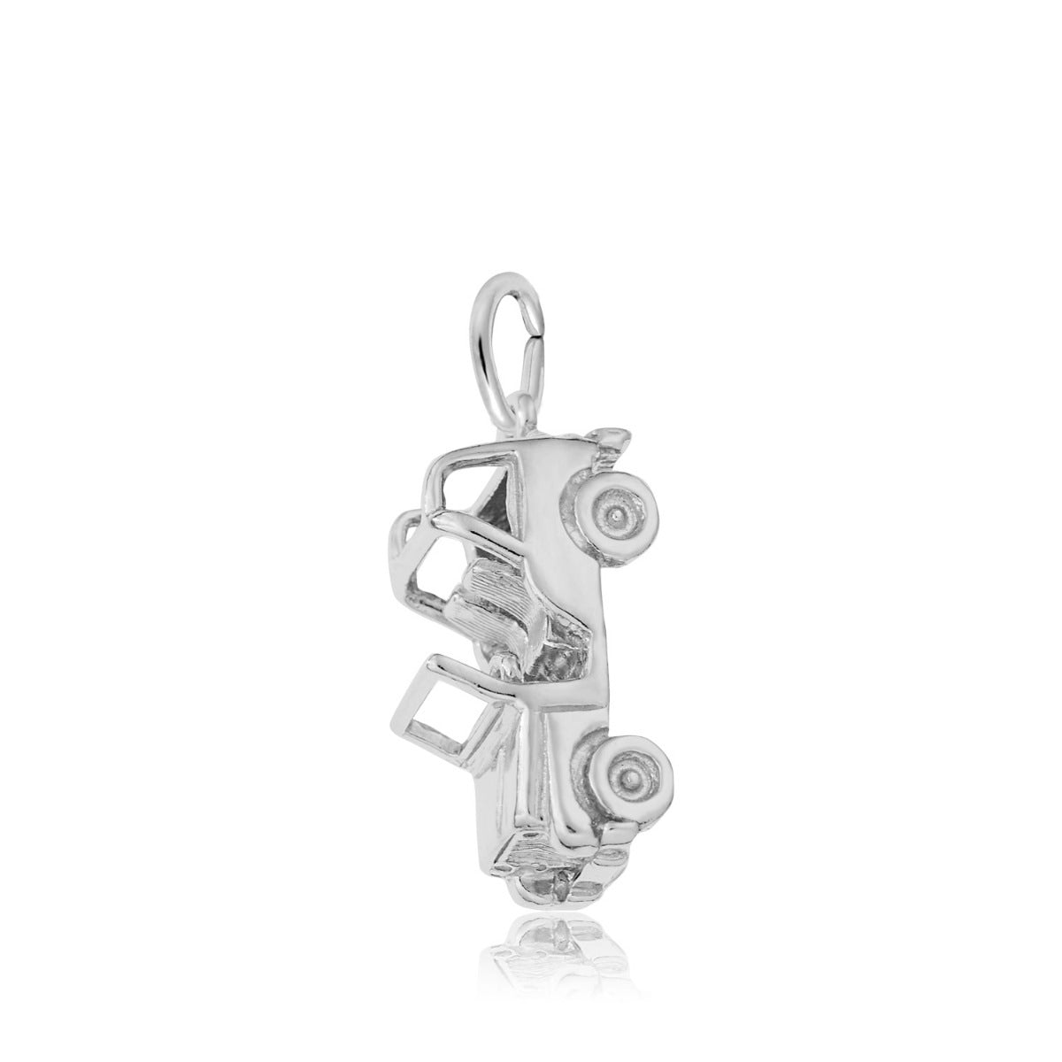 Off Road Vehicle Charm in Sterling Silver