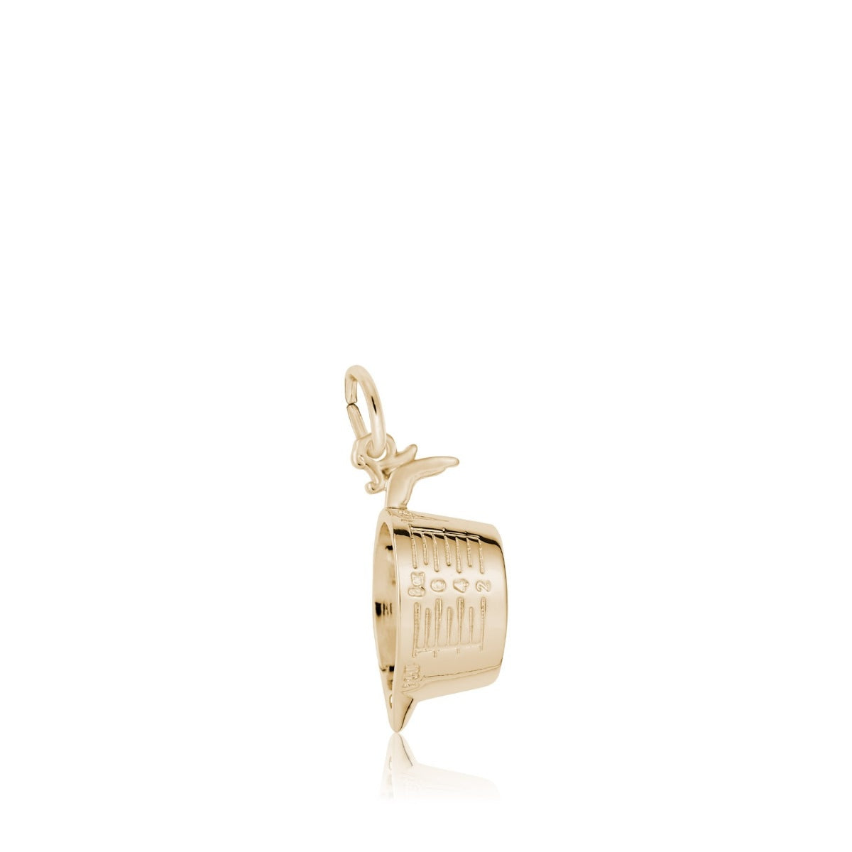 Measuring Cup Charm in 14K Yellow Gold