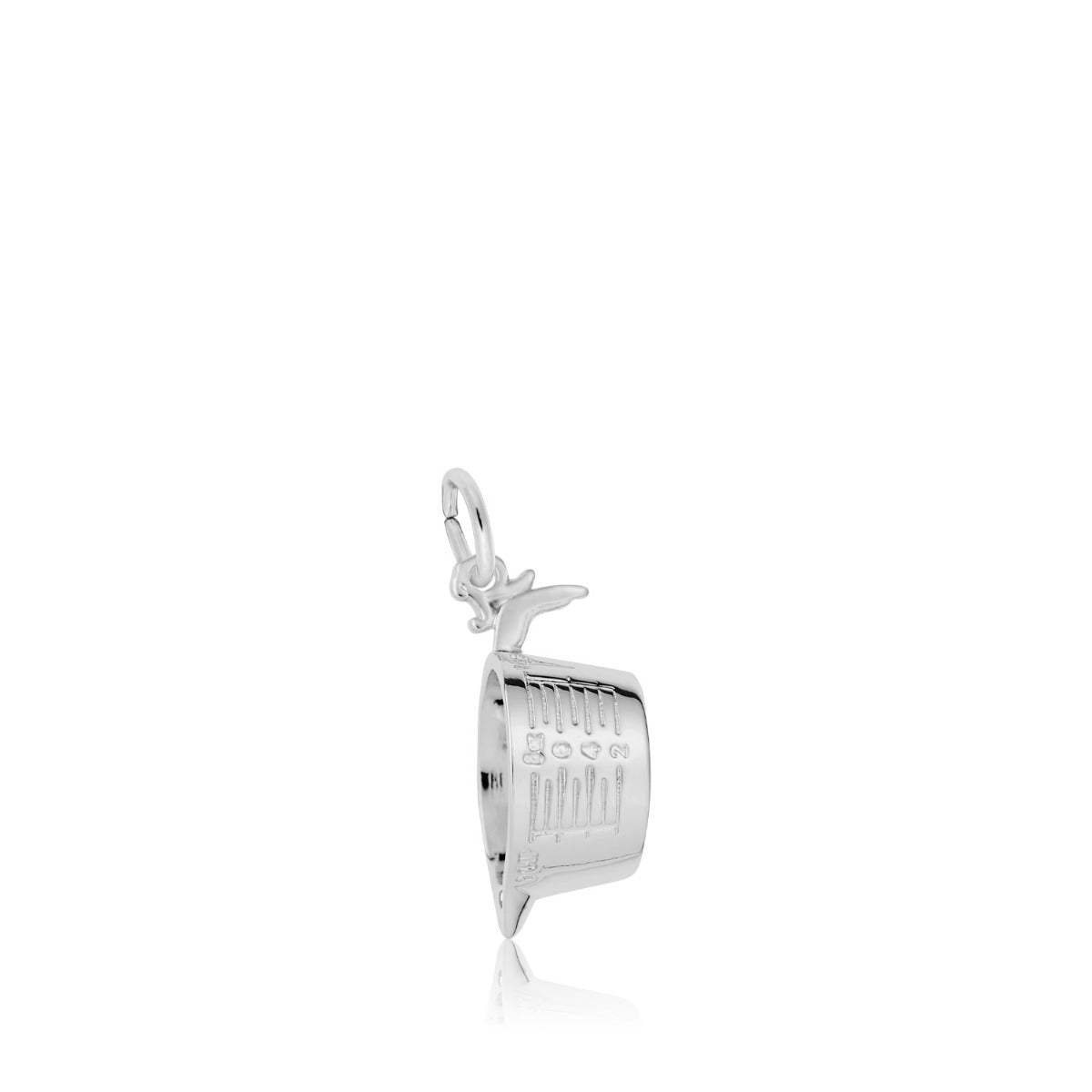 Measuring Cup Charm in Sterling Silver