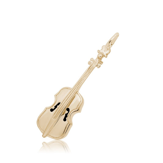 Cello Charm in 14K Yellow Gold