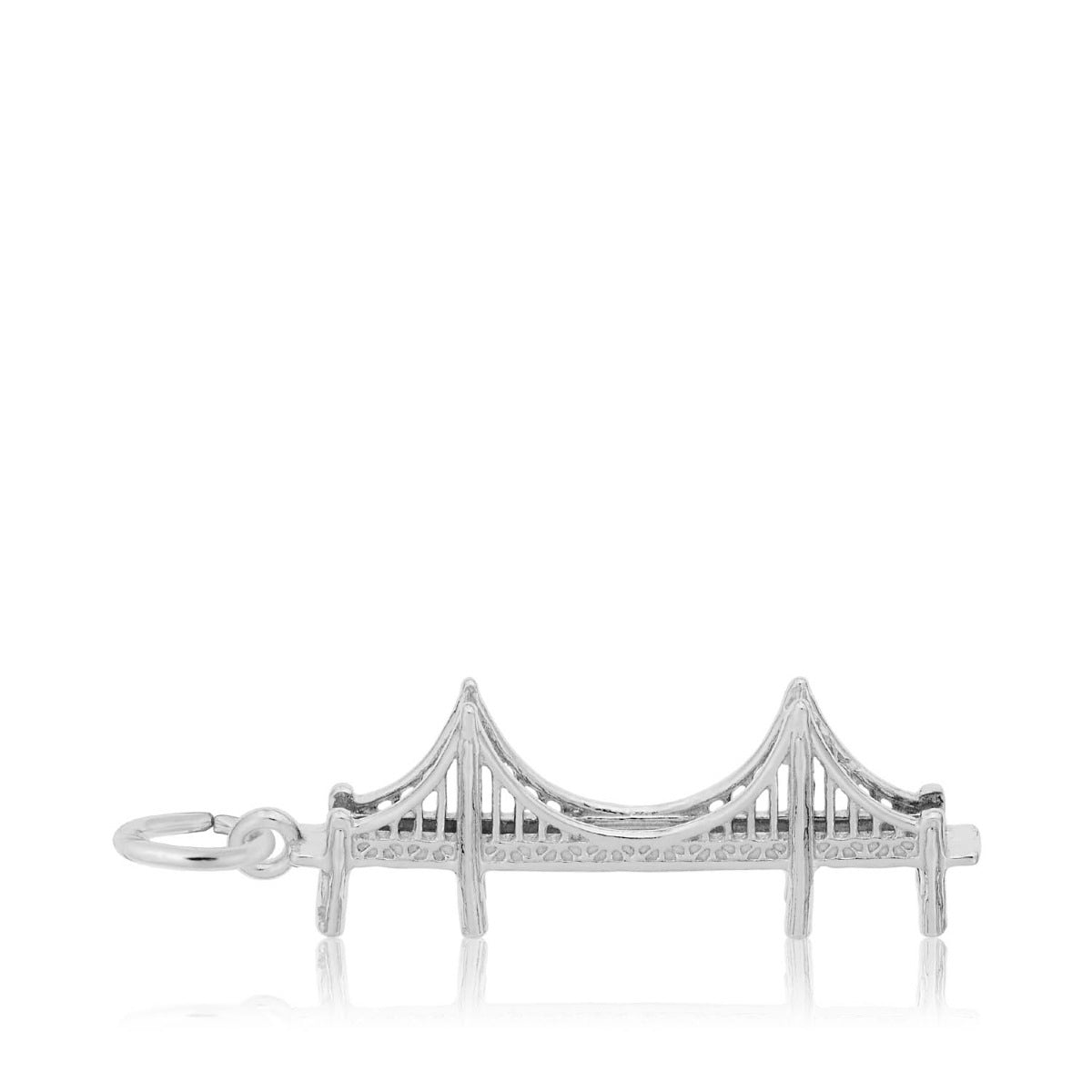 Golden Gate Bridge Charm in Sterling Silver