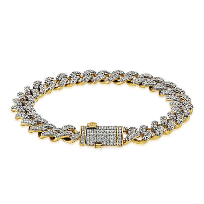 6-3/8ct. tw. 9-inch Diamond Bracelet in 10K Yellow Gold