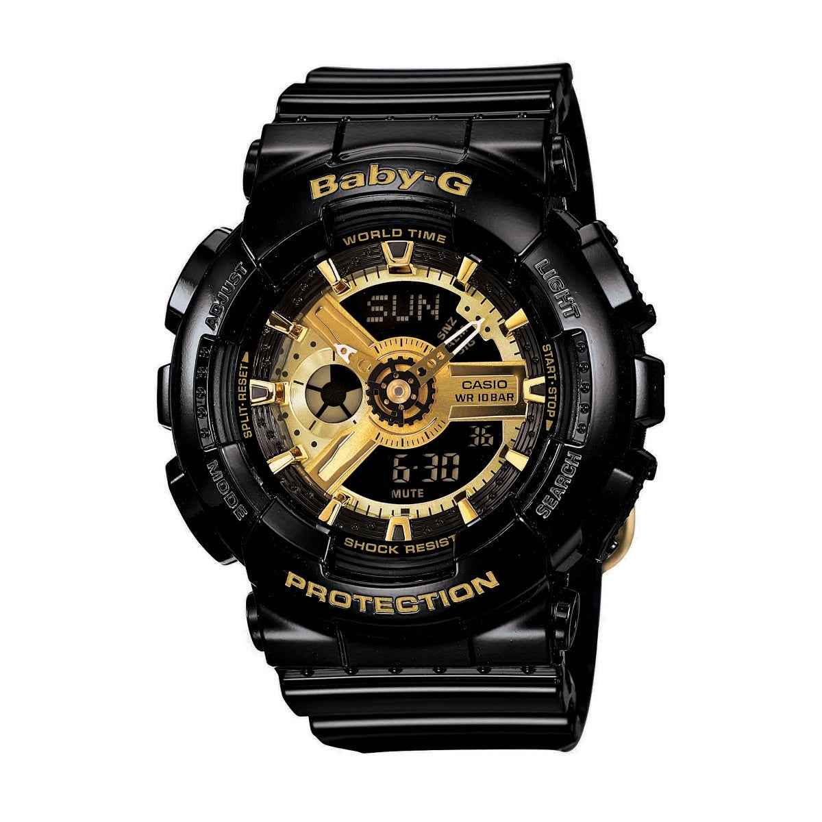 G-Shock Ladies' Black Resin Strap Watch