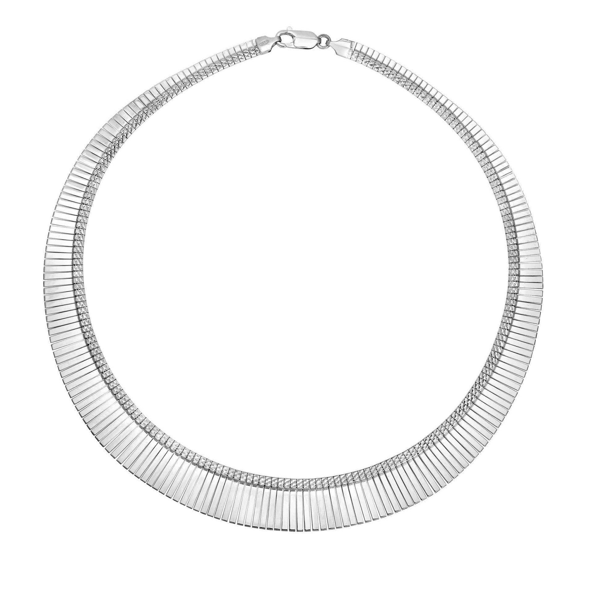17-inch Omega Necklace in Sterling Silver