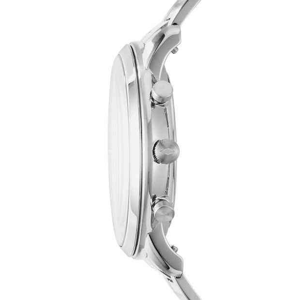 Fossil Mens' Neutra Chronograph Stainless Steel Watch front view