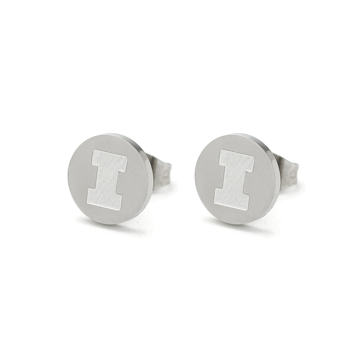 Illinois coin I earrings