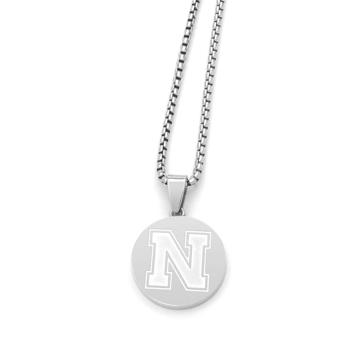Nebraska men's coin pendant