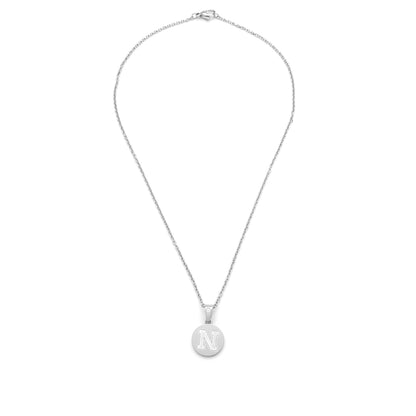 Nebraska diamond accent disc pendant alt