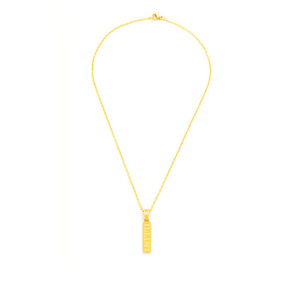 Illinois vertical bar diamond bail pendant alt