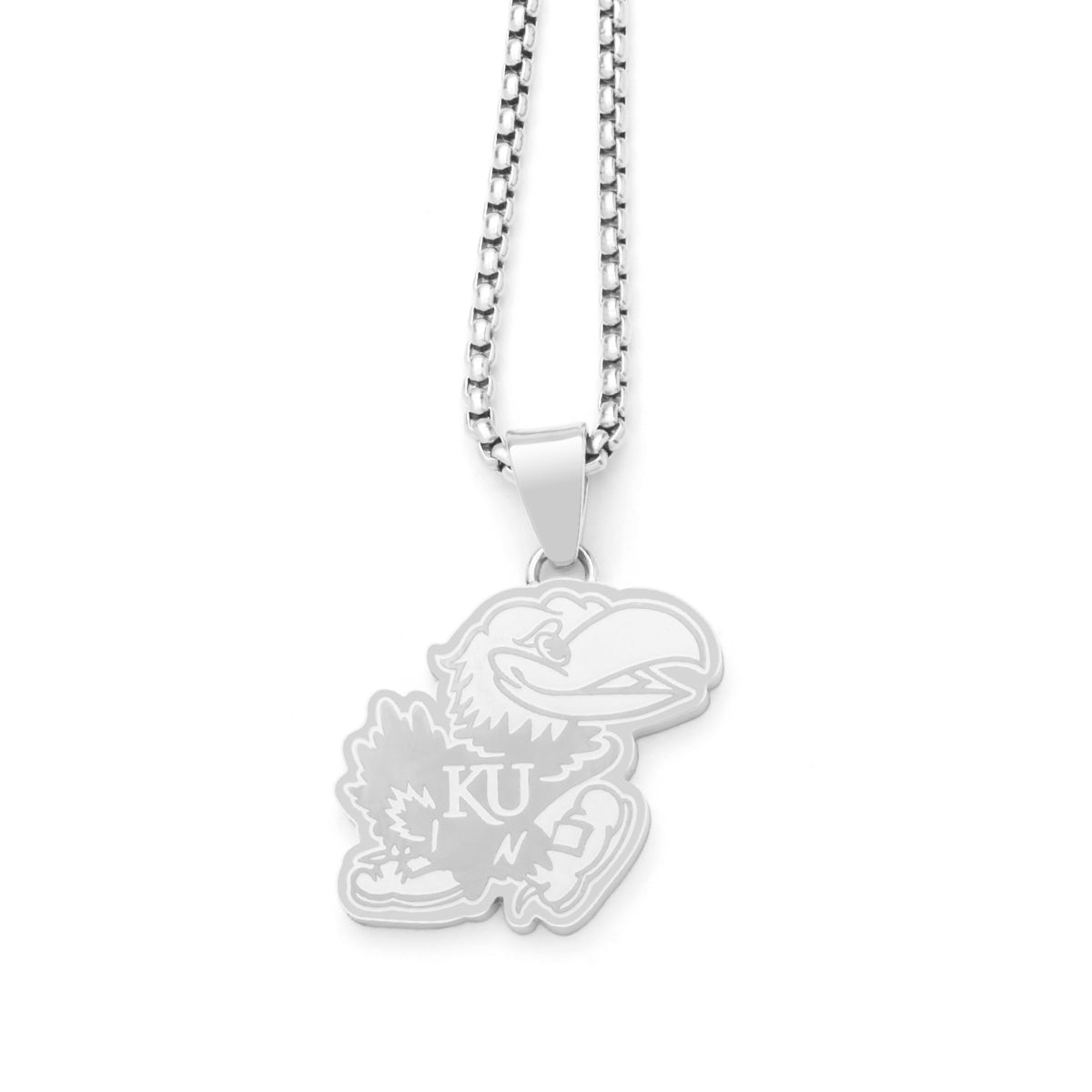men's Kansas mascot pendant