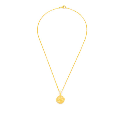 Kansas mascot diamond accent gold pendant alt