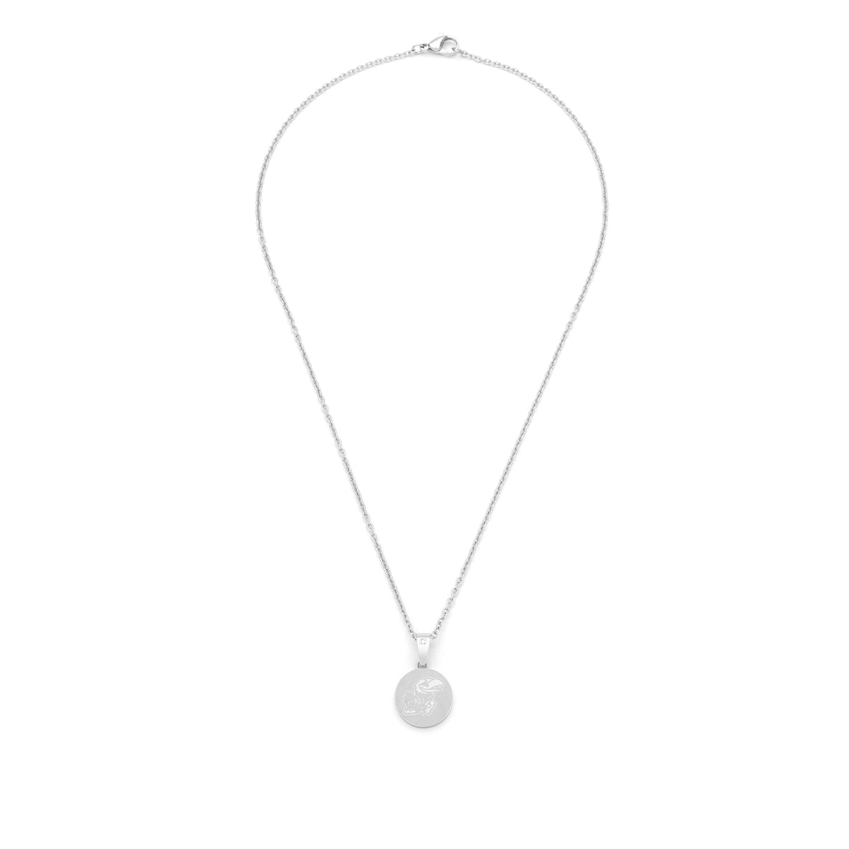 KU mascot diamond accent pendant alt