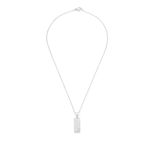 rock chalk vertical bar diamond accent pendant alt