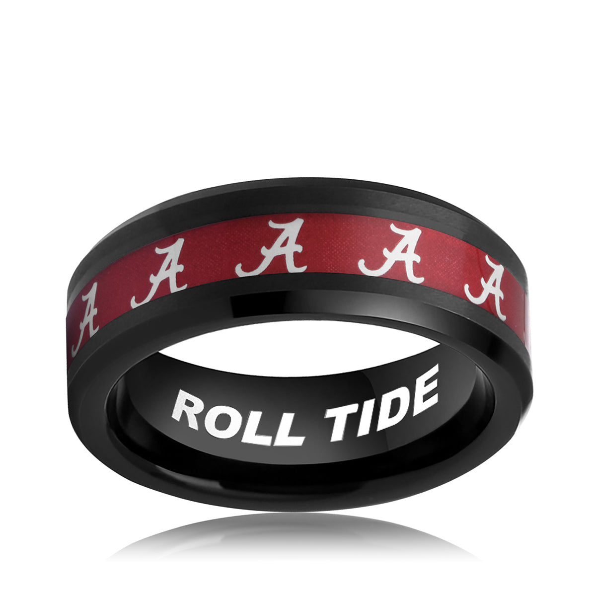 Alabama crimson roll tide ring
