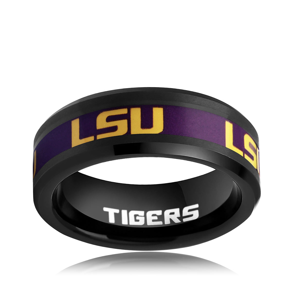 purple LSU ring