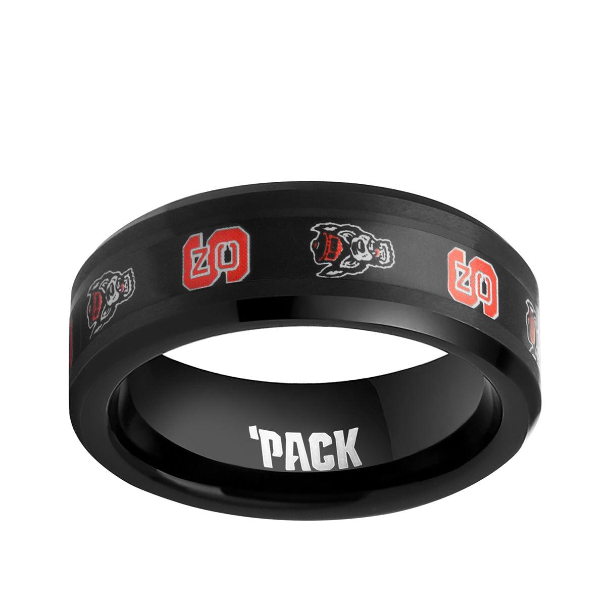 black North Carolina state ring