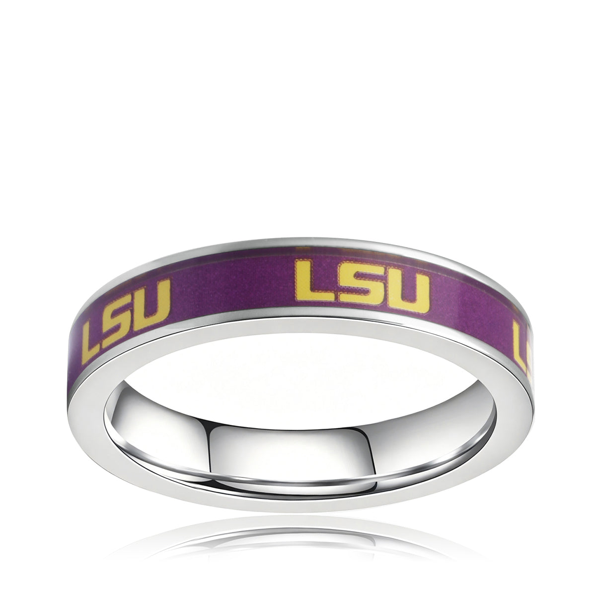 purple LSU ring