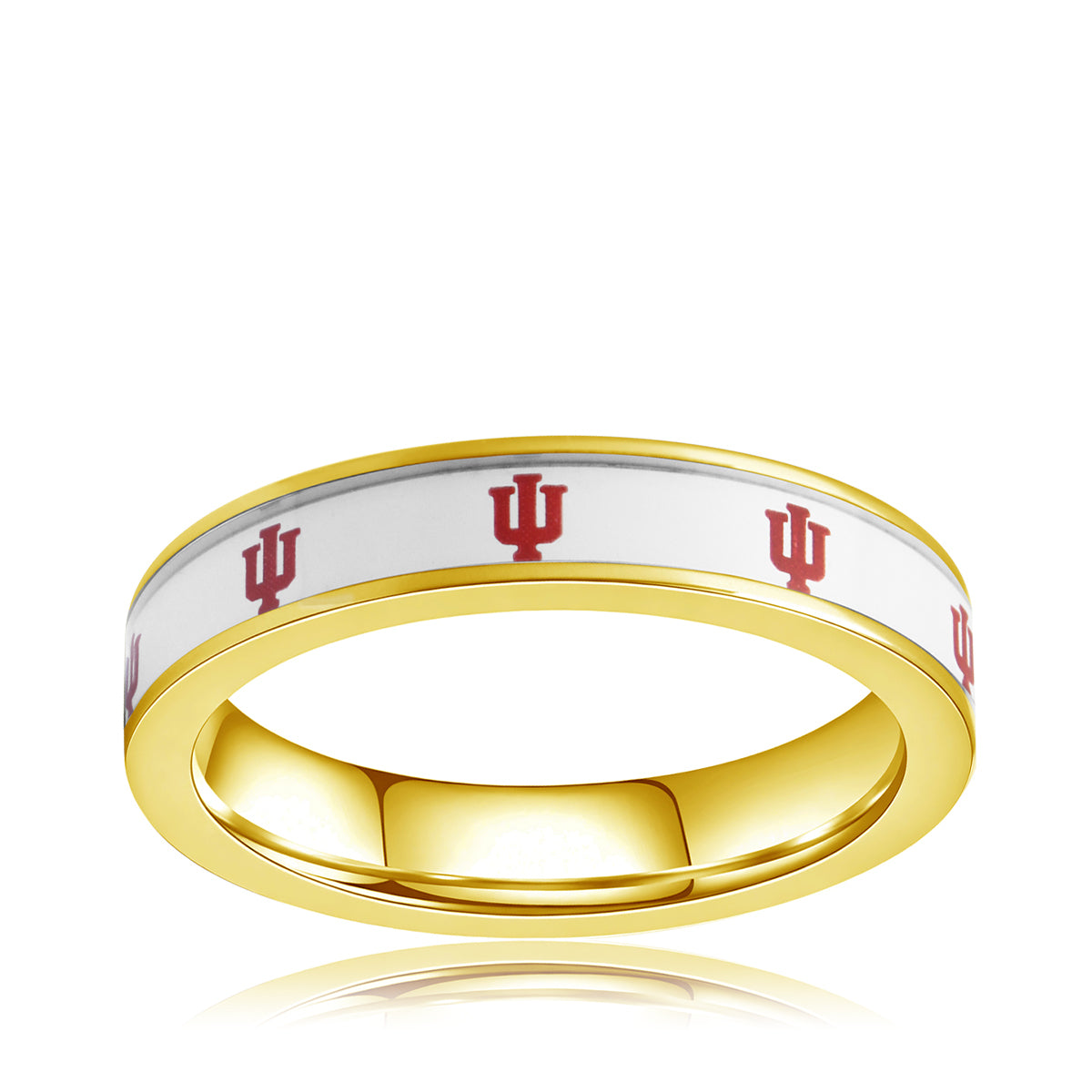 Indiana hoosiers gold ring