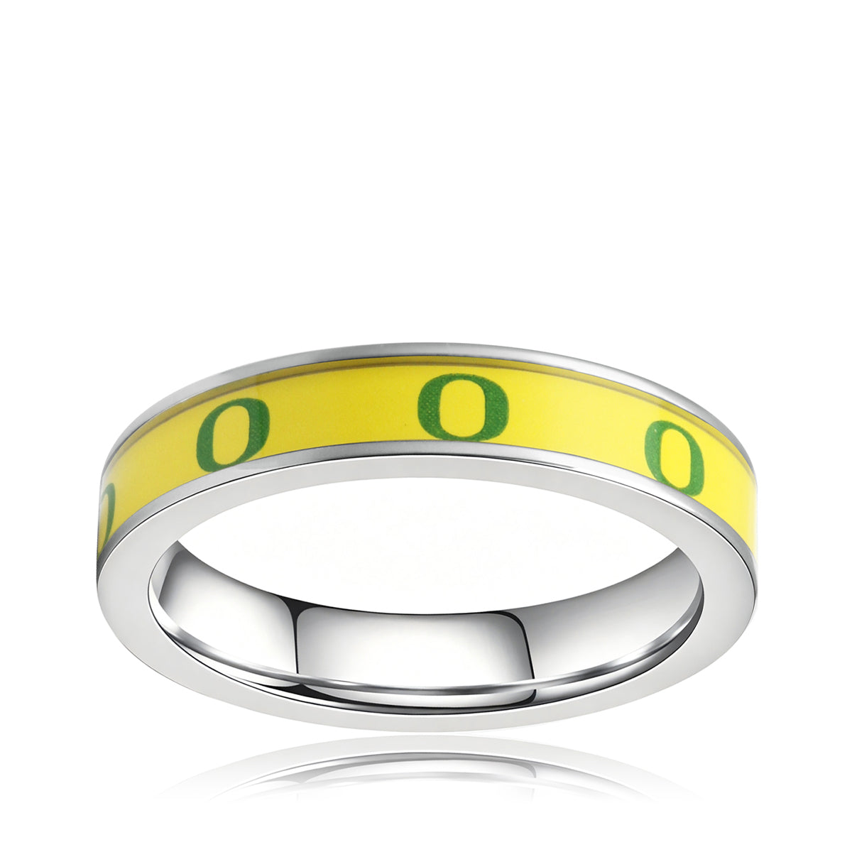 yellow Oregon ducks ring
