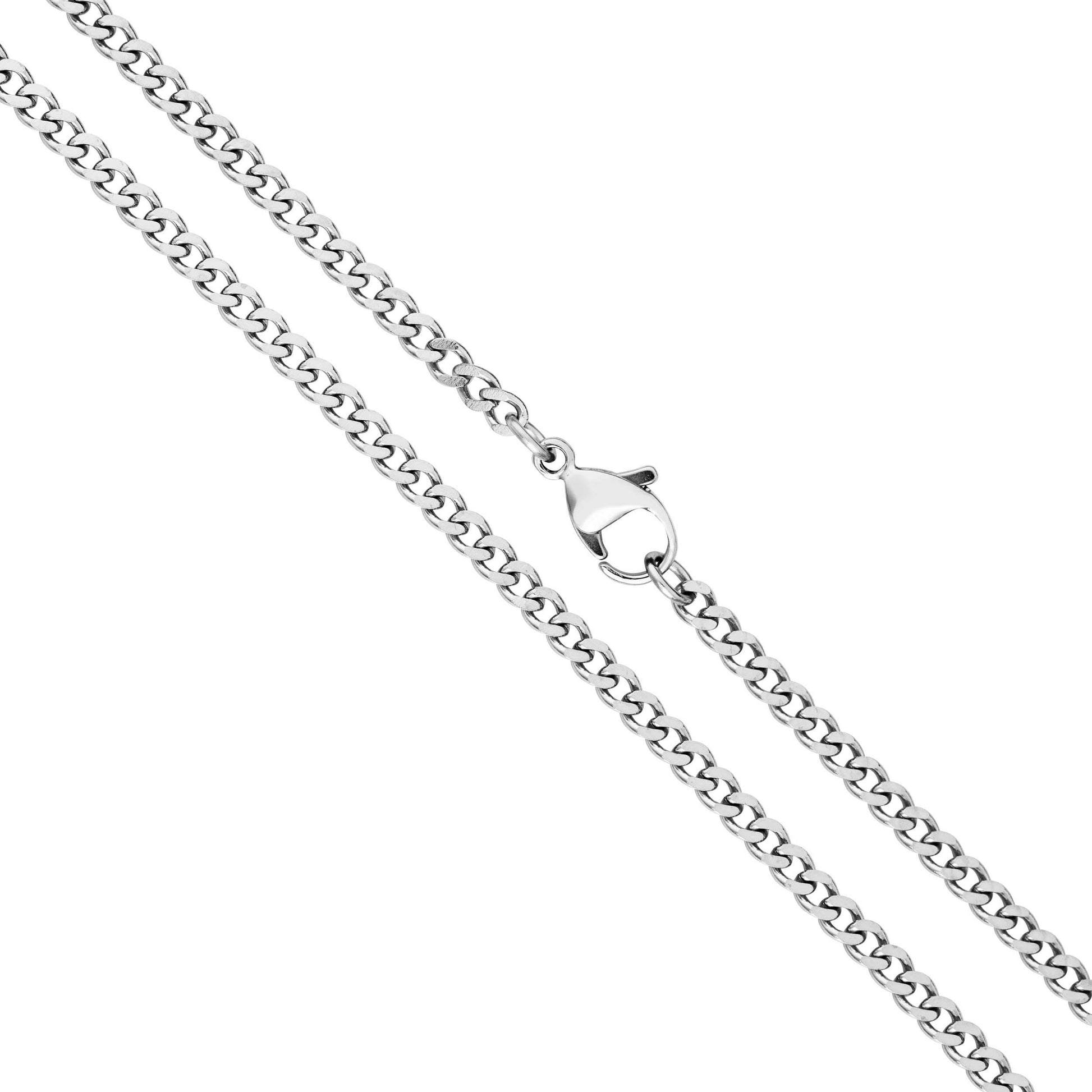 24-inch Chain in Stainless Steel front view