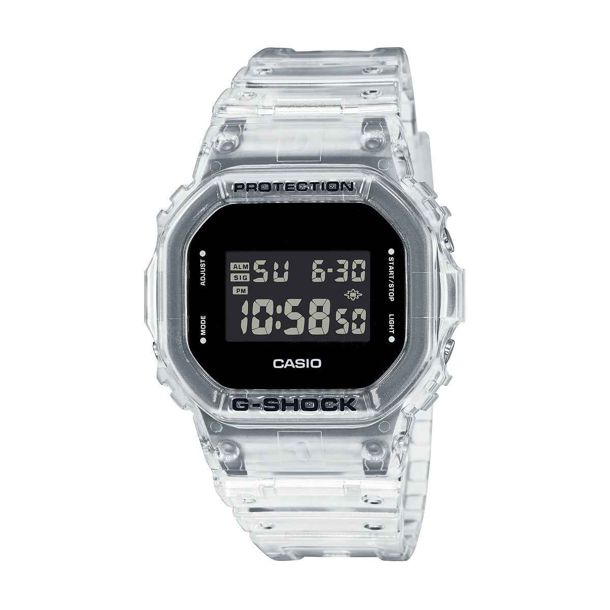 G-Shock Origin Transparent White Band and Bezel Watch