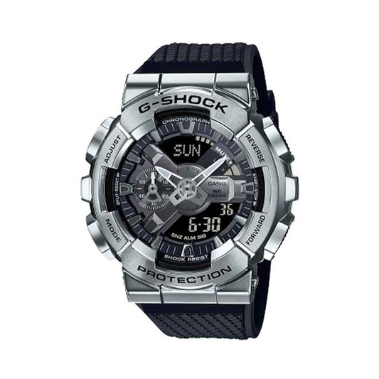 G-Shock Men's Metal Bezel Black Watch