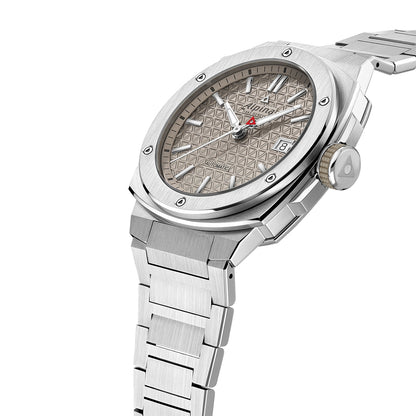 Alpina Men's Alpiner Extreme Automatic Stainless Steel Watch with Beige Dial front view