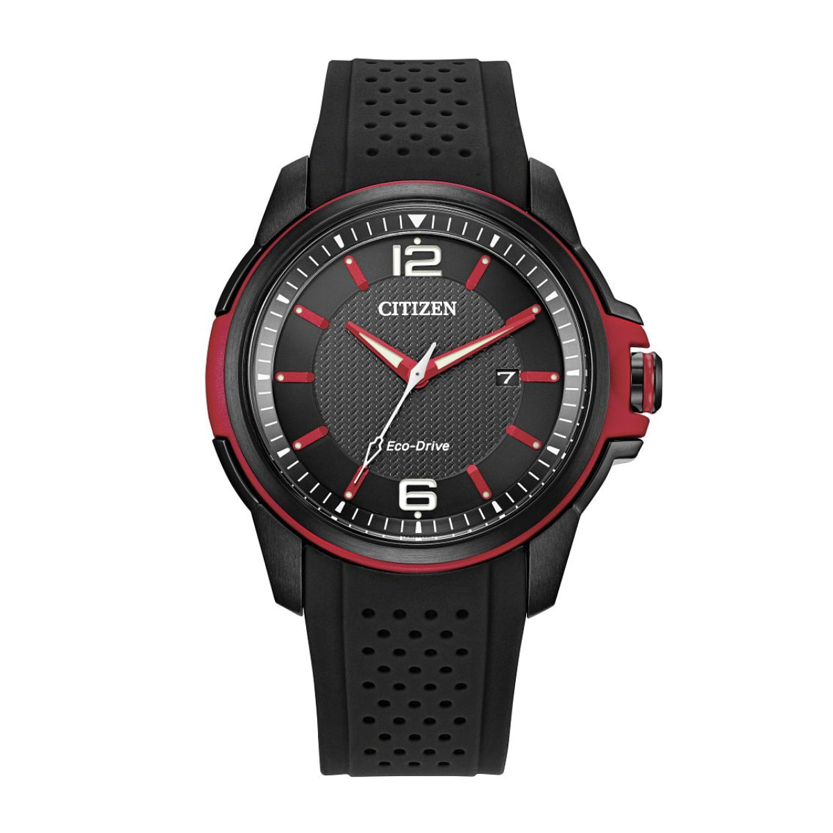 Citizen Men's Drive Black Stainless Steel Watch with Black Dial & Black Polyurethane Strap