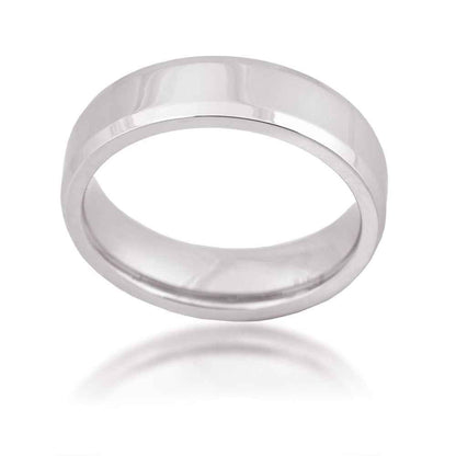 Mens Cobalt Wedding Ring front view (4)