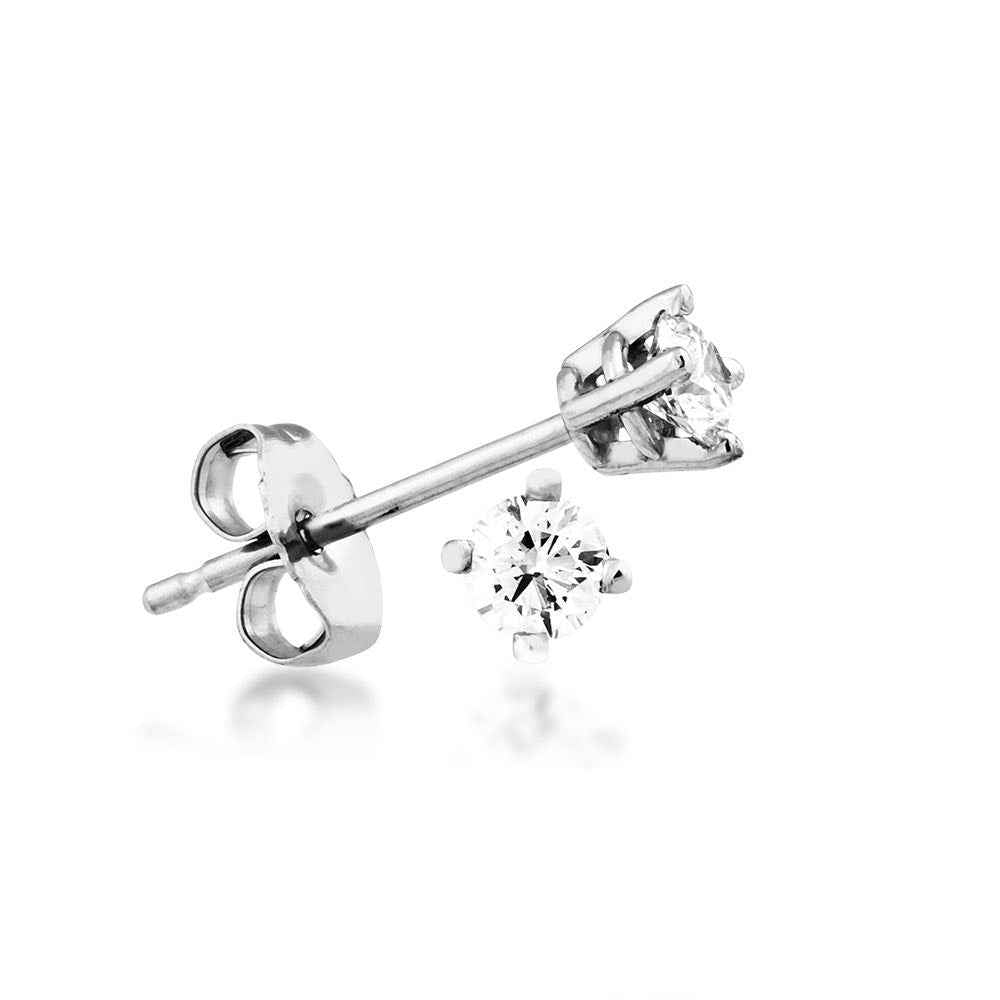 1/10 ct. tw. AAA Quality Diamond Stud Earrings