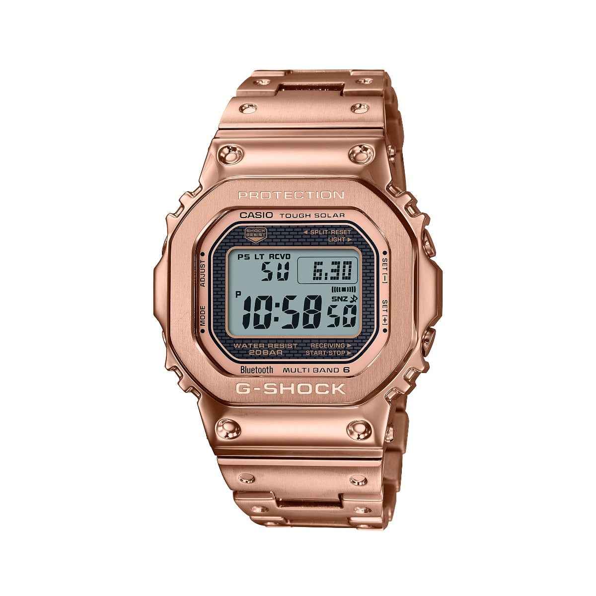 G-Shock Men's Full Metal Pink Gold Watch