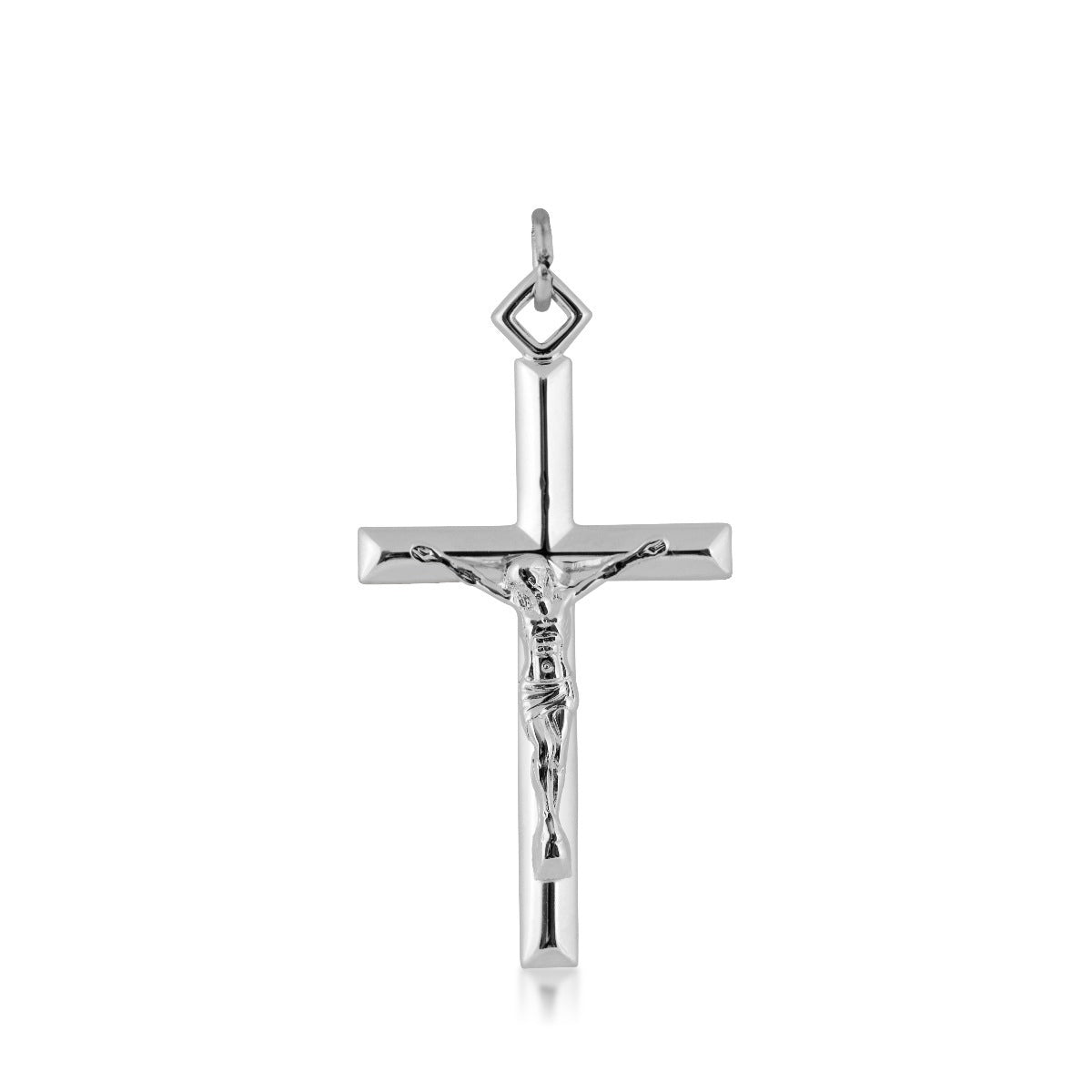 Sterling Silver Crucifix Pendant Charm