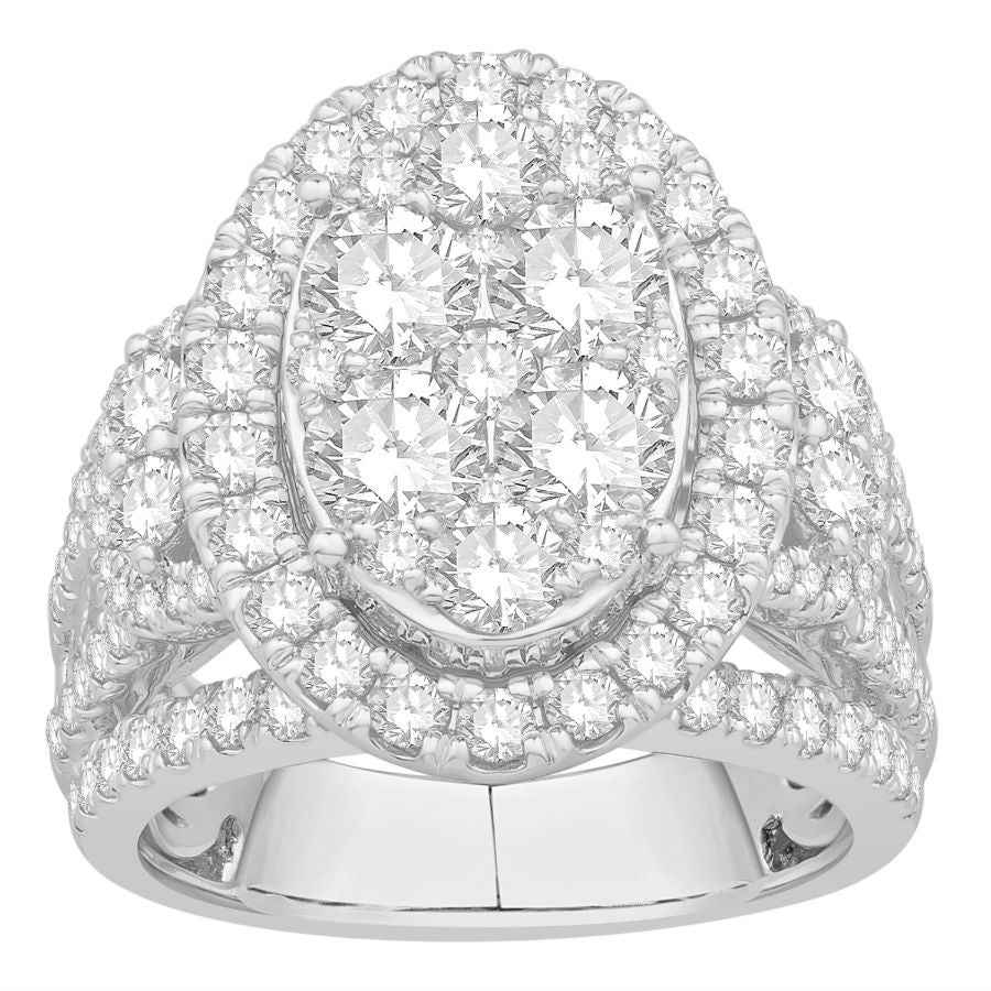 Fairytale Diamonds 3-3/4 ct. tw. Diamond Engagement Ring in 14K White Gold